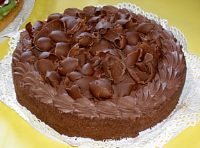Gorgeous Italian Chocolate Cake