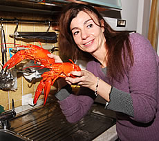 Lobster and Cristina