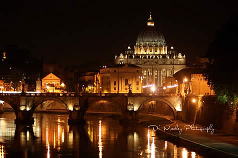 At Night in Rome