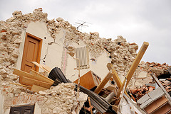 Quake Damaged Buildings