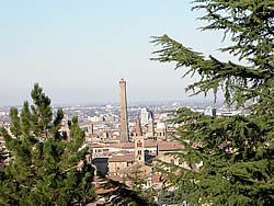 A view of Bologna, Italy