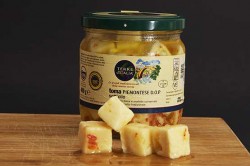 Toma cheese in spicy oil - Can you find this in your country?