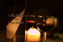 One of Casamonti's Tuscan wines - L'Elogio