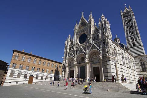 Siena Cathedral - one of Tuscany's attractions