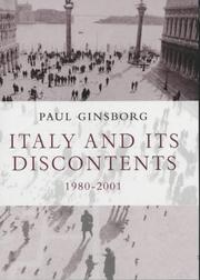 Italy and Its Discontents - Paul Ginsborg