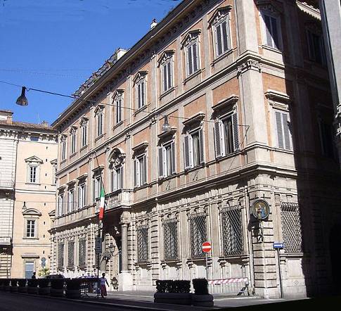 Palazzo Grazioli Rome - Italy's Prime Minister's Residence
