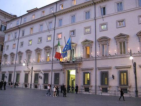 Palazzo Chigi Rome - Seat of Italy's Cabinet