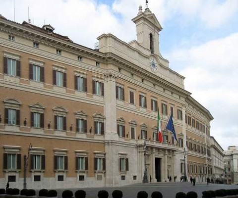 Palazzo Montecitorio Rome - Italy's Parliament