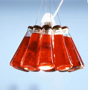 Campari Soda Bottle Lamp shade