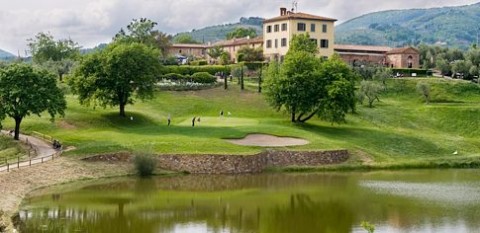 The Montecatini golf course in Tuscany