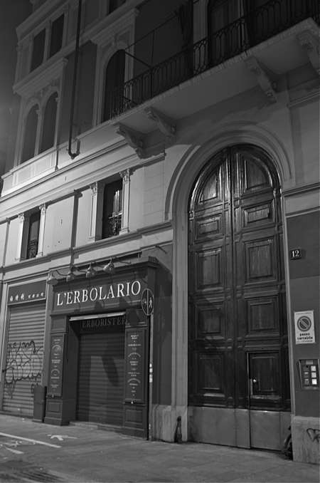 An Example of a Tall Milan Doorway