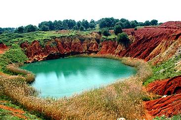 The Beautiful Old Bauxite Quarry