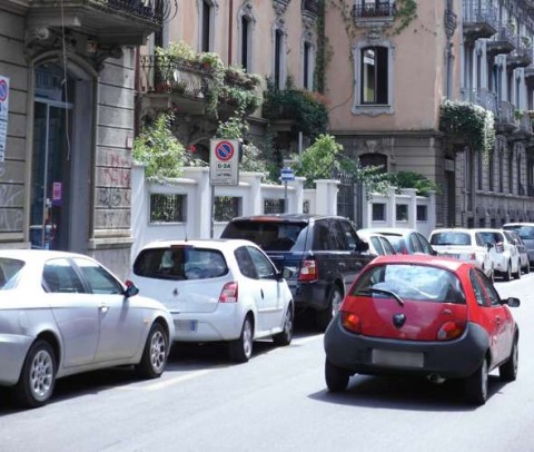 You can drive into Milan