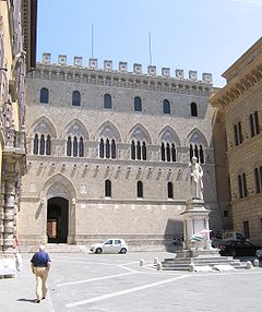 MPS HQ - Palazzo Salimbeni in Siena