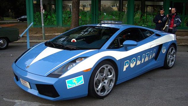 Italian police Lamborghini