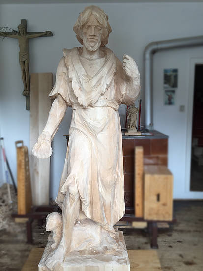 John the Baptist Sculpture