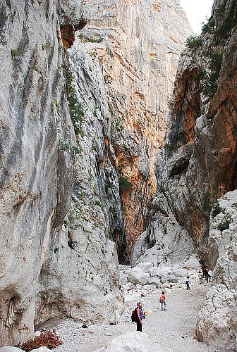 Gorropu Canyon in Sardinia, Italy