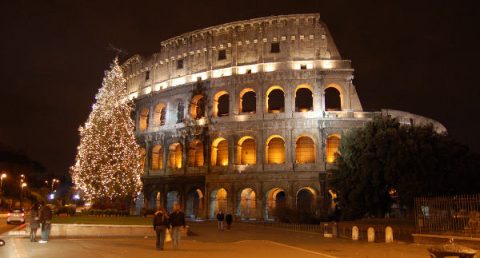 Coliseum at Christmas